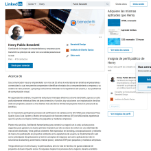 Henry Pulido Benedetti - LinkedIn: construye tu marca personal . Un proyecto de Marketing de Henry Pulido Benedetti - 14.11.2019