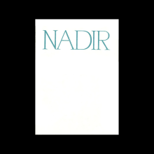 Nadir. Br, ing, Identit, and Editorial Design project by Laura Solana - 11.14.2019