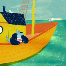 Silver, la Loba de Mar. Un proyecto de Ilustración tradicional e Ilustración infantil de Cris Martín - 18.11.2019