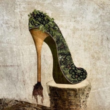 Serie zapatos. Ilustração tradicional, e Design de calçados projeto de Ana Belén Saigner Ruiz - 20.11.2019