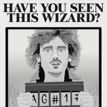  Have You Seen This Wizard?. Un proyecto de Ilustración tradicional de Adrián Hakim - 22.11.2019