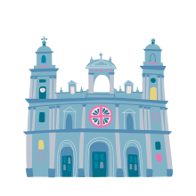 Edificios de Las Palmas de Gran Canaria. Un proyecto de Ilustración tradicional de Paula Hurtado Arenas - 01.01.2018