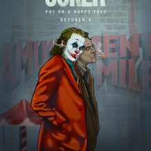 Joker. Un proyecto de Ilustración tradicional, Dirección de arte, Cómic y Cine de Carlos Aguirre - 25.11.2019