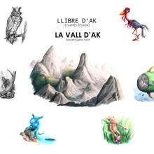 Llibre d'AK. Libro de AK.. Un proyecto de Ilustración tradicional e Ilustración infantil de El Culmadu - 26.11.2019
