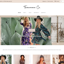 Tamarama Co.  - Tienda online con Shopify. Design, e Web Design projeto de Barbara Jerez Perdomo - 27.11.2019