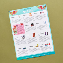 Flyers y Packaging - Degustabox. Design gráfico, e Fotografia do produto projeto de Rosa Roselló Garrigó - 04.12.2019