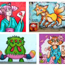 Arte mural . Un proyecto de Pintura y Arte urbano de Rosa Roselló Garrigó - 04.12.2019