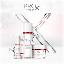 Pro-X by Olay - Launch. Art Direction, Graphic Design, and Packaging project by Estela Correa - 12.05.2019