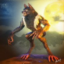"The Ulfhernad" el Hombre lobo vikingo. Un proyecto de Animación 3D de francisco Campos - 07.12.2019