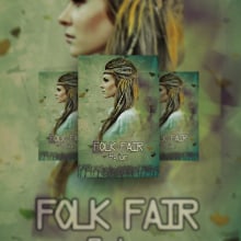 Folk Fair - Flyer. Graphic Design project by Yuri Aparecido - 12.08.2019