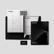 Top Roller | Identidad de Marca. Projekt z dziedziny Br, ing i ident, fikacja wizualna, Projektowanie logot i pów użytkownika Andrés Ávila - 11.12.2019