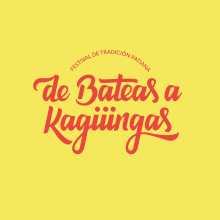 De Bateas a Kagüingas: festival de tradición patiana. Un progetto di Direzione artistica, Br, ing, Br, identit e Graphic design di Daniel Torres - 28.04.2017