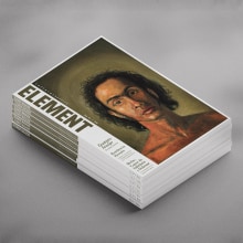 Element Magazine. Un progetto di Design editoriale di Camilo Baquero - 12.12.2019
