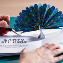 Libro de viaje en dimensión de Madrid. Papercraft, e Encadernação projeto de Silvia Hijano Coullaut - 19.12.2019