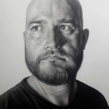Mi Proyecto del curso: Retrato realista con lápiz de grafito. Un proyecto de Dibujo a lápiz de sergio1986dsilvestre - 21.12.2019