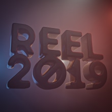 REEL 2019. Motion Graphics, Cinema, Vídeo e TV, 3D, Animação, Direção de arte, TV, VFX, Animação 3D, Edição de vídeo, e 3D Design projeto de Pablo Ballester - 26.12.2019