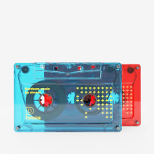 Cassette tapes. 3D, Br e ing e Identidade projeto de Joseph Vitale - 01.01.2020