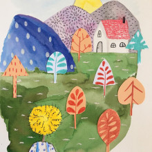 Meu projeto do curso: Introdução à ilustração infantil. Collage, Kreativität, Bleistiftzeichnung, Artistische Zeichnung und Kinderillustration project by Beatriz Más SaintMartin - 03.01.2020