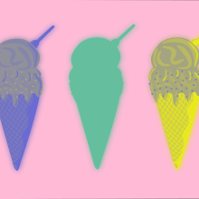 A puro helado. Un proyecto de Diseño gráfico, Ilustración vectorial e Ilustración digital de nicolas massone - 03.01.2020