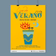 Cine de Verano. Graphic Design project by María Artigas Albarelli - 07.07.2019
