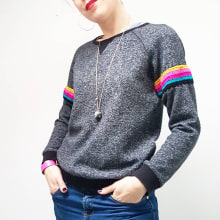 Stripey Sweater . Arts, Crafts, Fashion, and Sewing project by Emma Friedlander-Collins - 01.03.2020
