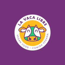 LA VACA LIBRE - Vegan Food. Design de logotipo projeto de Diego P - 03.01.2020