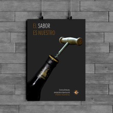 Cartel de campaña publicitaria cerveza artesanal. Publicidade projeto de María Ortiz - 10.03.2019