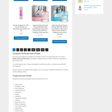 Tienda de Perfumes Online. Web Design project by Jose Luis Torres Arevalo - 01.07.2020