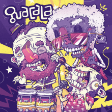 SALSA BRAVA   // Ilustración digital inspirada en la salsa. Ilustração tradicional, e Design de personagens projeto de Guacala Studio - 07.01.2020