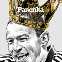 Panenka 2018-2019. Design, Traditional illustration, Art Direction, Editorial Design, Fine Arts, Graphic Design, Sketching, Creativit, Pencil Drawing, Drawing, Digital Illustration, Watercolor Painting, Portrait Illustration, Portrait Drawing, Realistic Drawing, and Artistic Drawing project by Guillem Bosch - 01.09.2020