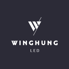 Winghung LED. Een project van  Br, ing en identiteit, Grafisch ontwerp, Patroonontwerp y Logo-ontwerp van Sonia Vidal Garcia - 30.01.2019
