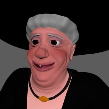 Mi Proyecto del curso: Rigging: articulación facial de un personaje 3D. 3D, Rigging, Animação de personagens, Animação 3D, e Modelagem 3D projeto de inesneiragarcia - 13.01.2020