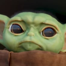 Animación de Baby Yoda. Un proyecto de 3D, Animación, Diseño de personajes, Vídeo, VFX, Rigging, Animación 3D, Diseño de personajes 3D, Diseño 3D y YouTube Marketing de Fco Javier Morón Vázquez - 20.12.2019