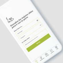 App Dog Vivant 3.2.4. Un projet de UX / UI de Ana Belén Fernández Álvaro - 01.06.2019