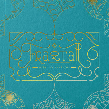 Fraqtal. Un projet de Illustration traditionnelle, Br, ing et identité, T, pographie, Lettering , et Création de motifs de Simón Londoño Sierra - 15.01.2017