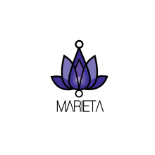 Logotipo para bailarina Marieta. Un proyecto de Diseño de logotipos de Cristina Romano Rodriguez - 16.01.2017