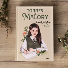 Ilustración para "Torres de Malory" de Enid Blyton con RBA Molino. Un proyecto de Ilustración tradicional y Diseño editorial de Paqui Cazalla - 31.10.2019