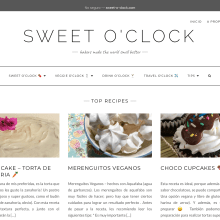 SEO Sweet O’Clock. Un proyecto de Cocina de Iara Speyer - 17.01.2020