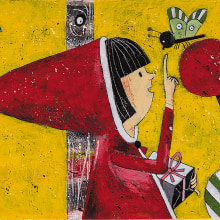 Libro Caperucita Roja. Un proyecto de Ilustración tradicional de Santiago Solís Montes de Oca - 22.01.2020