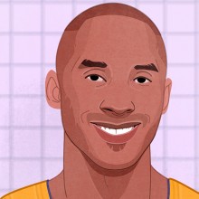 Kobe Bryant. Traditional illustration, Editorial Design, and Portrait Illustration project by Capi Cabrera - 01.28.2020