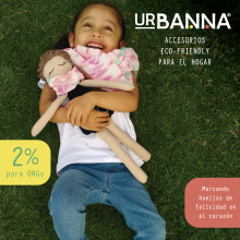 Urbanna: accesorios eco-friendly para el hogar . Un proyecto de Creatividad de Cristina Cabrera - 30.01.2020