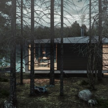 Winter House Ein Projekt aus dem Bereich Architektur von f9 studio. - 30.01.2020