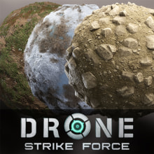 Drone Strike Force. Projekt z dziedziny 3D użytkownika Angel Fernandes - 01.02.2020