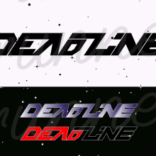Deadline logo design. T, pograph, Drawing, and Logo Design project by Laura Brunneis - 01.30.2020