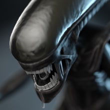 3D Alien. Projekt z dziedziny 3D użytkownika José Jesús Lucas Díaz - Hellín - 02.02.2020