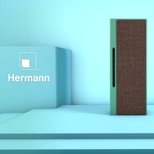 Hermann Speaker: Prototipado y visualizaciones de producto en Cinema 4D. Un proyecto de 3D, Diseño de producto, Concept Art y Fotografía publicitaria de Brian LS - 02.02.2020