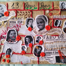 Proyecto del Curso: 13 Rosas Rojas. Un proyecto de Bordado de Yadira García - 08.02.2020