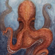 OctopusGarden. Un proyecto de Ilustración tradicional y Pintura a la acuarela de Robert Audrey - 10.04.2018
