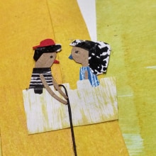 Quiero para mí . Ilustração tradicional, Colagem e Ilustração infantil projeto de Estrellita Caracol - 26.08.2019
