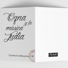 Díptico Ozna y la música judía. Un proyecto de Diseño gráfico de Luis Alfonso Herrera Diez - 12.02.2020